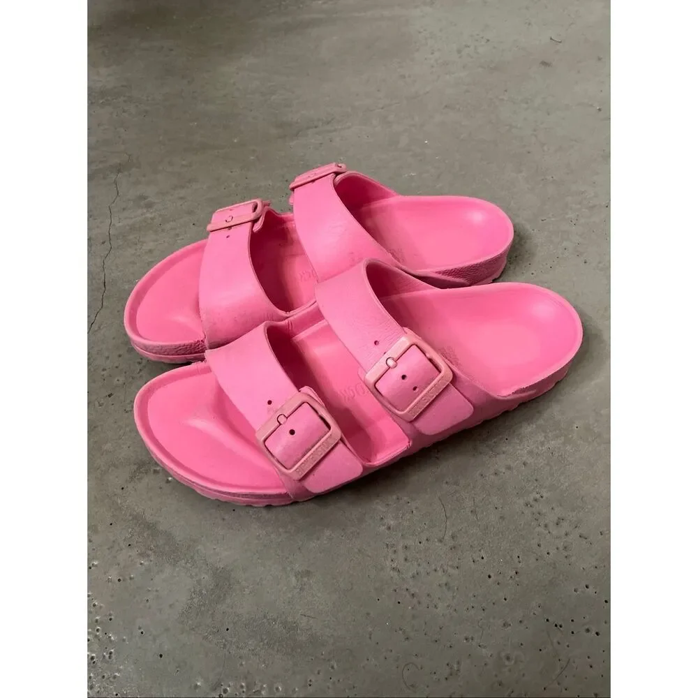 Birkenstock Arizona Eva Essentials Sandals | Pink in 38